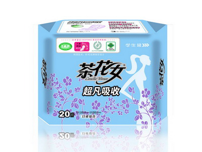 CH89       20片學(xué)生裝干網(wǎng)組合衛(wèi)生巾