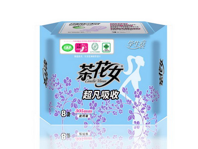 CH97         8片學(xué)生裝干網(wǎng)特長夜用衛(wèi)生巾